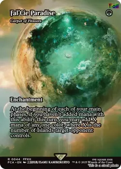 Fal'Cie Paradise - Carpet of Flowers (Showcase) [FCA - 44] - NM [Foil] TCG MTG - Image 1
