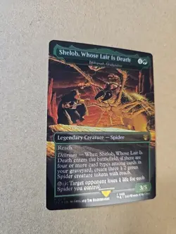 MTG: LOTR: Shelob, Whose Lair is Death - Ishkanah, Grafwidow Foil 0516 Mythic - Image 2