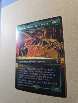 MTG: LOTR: Shelob, Whose Lair is Death - Ishkanah, Grafwidow Foil 0516 Mythic - Image 3