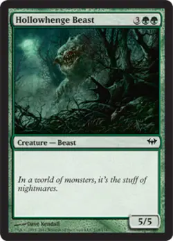 Hollowhenge Beast - Foil X4 (Dark Ascension (2012)) MTG (NM) *CCGHouse* Magic - Image 1