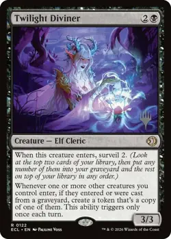 NM-Mint, English MTG Regular Twilight Diviner - Promo Pack Promo Pack: Lorwyn Ec - Image 1