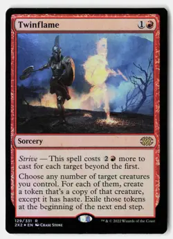 Twinflame #129 (Foil) (NM) Double Masters 2022 2X2 Magic MTG - Image 1