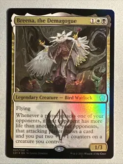 MTG / Breena, the Demagogue / C21 / #1 / FOIL / Mythic / NM - Image 1