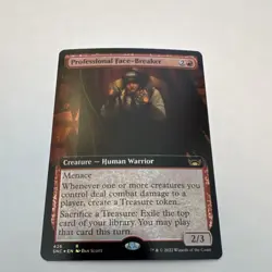Wizards of the Coast MTG Professional Face-Breaker SNC Ext Art Foil #426 Rare - Image 1