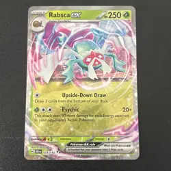 Rabsca EX 025/182 Double Rare Pokemon TCG Card Destined Rivals NM - Image 1
