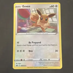 Eevee SWSH212 SWSH: Sword & Shield Promo Cards Cosmos Holo - Image 1