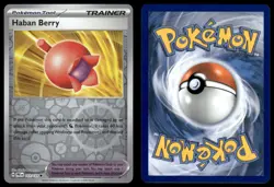 HABAN BERRY 111/131 COMMON SV: PRISMATIC EVOLUTIONS REVERSE HOLO POKEMON NM - Image 1