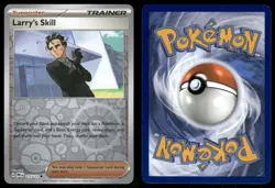 LARRY'S SKILL 115/131 COMMON PRISMATIC EVOLUTIONS REVERSE HOLO POKEMON NM - Image 1