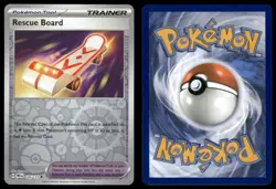 RESCUE BOARD 126/131 UNCOMMON PRISMATIC EVOLUTIONS REVERSE HOLO POKEMON NM - Image 1