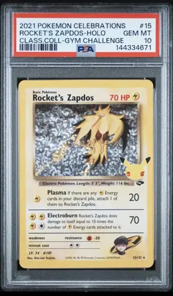 PSA 10 Pokemon Celebrations Holo Lot Charizard Umbreon Blastoise Venusaur - Image 5