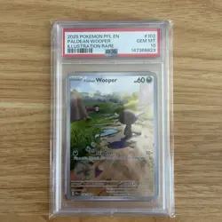 Paldean Wooper 102/094 - Phantasmal Flames - Pokemon TCG ✨ PSA 10 ✨ - Image 1