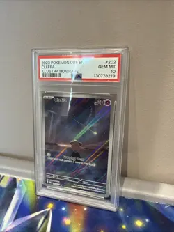 Pokemon TCG - Cleffa 202/197 - Obsidian Flames - Illustration Rare - PSA 10 - Image 2