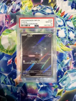 Pokemon TCG - Cleffa 202/197 - Obsidian Flames - Illustration Rare - PSA 10 - Image 5