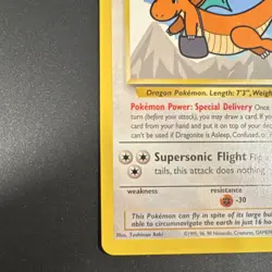 Pokemon TCG Dragonite Movie Promo WotC Regular 05/53 90 HP Stage 2 1999 - Image 5