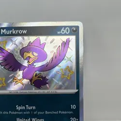 Murkrow - 181/091 - Pokemon TCG: Paldean Fates - Baby Shiny - NM - Image 2