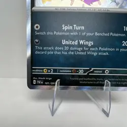 Murkrow - 181/091 - Pokemon TCG: Paldean Fates - Baby Shiny - NM - Image 4