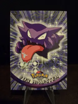 Pokemon Haunter #93 Topps TV Animation Series 2 Blue Logo 🌟🌟🌟 - Image 1