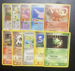 Pokemon Ex Team Rocket Returns Non Holo Lot 50 Cards All MINT + 7 Empty Wrappers - Image 4