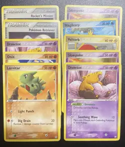 Pokemon Ex Team Rocket Returns Non Holo Lot 50 Cards All MINT + 7 Empty Wrappers - Image 5