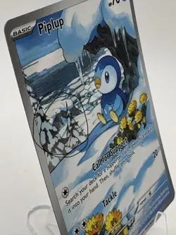 Pokemon TCG Piplup 098/094 Me02 Phantasmal Flames Holo 70 HP EN (Little ding) - Image 3