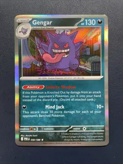 Gengar 050/088 Rare Perfect Order Pokemon Reverse Holo Near Mint Fast Shipping! - Image 1