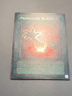 yugioh Premature Burial PSV-037 Unlimited Edition Ultra Rare played nice - Image 5