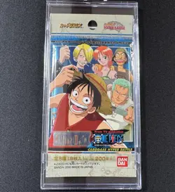 2001 One Piece Carddass Hyper Battle Bandai Jump Festa 2001 Limited Pack Sealed - Image 1
