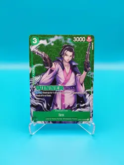 ONE PIECE Card Game TCG / Izo OP01-033 V.2 / Promo Tournament Winner NM - Image 1