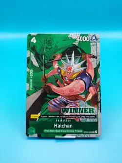 ONE PIECE Card Game TCG / Hatchan OP03-033 V.2 / Promo Tournament Winner NM - Image 1