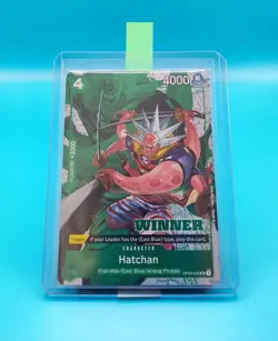 ONE PIECE Card Game TCG / Hatchan OP03-033 V.2 / Promo Tournament Winner NM - Image 4