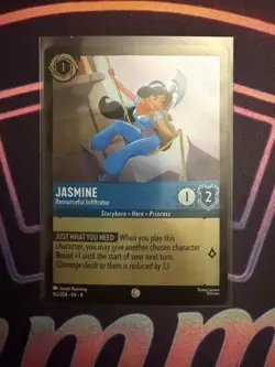 Disney Lorcana TCG - Reign Of Jafar: Jasmine (162/204) - Common - Cold Foil - Image 1