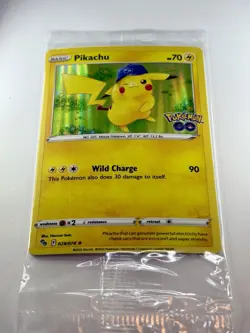 Pokemon GO TCG Pikachu 028/078 Promotional Sealed Pokemon Card - Image 1