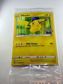 Pokemon GO TCG Pikachu 028/078 Promotional Sealed Pokemon Card - Image 2