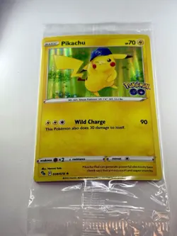Pokemon GO TCG Pikachu 028/078 Promotional Sealed Pokemon Card - Image 3