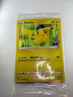 Pokemon GO TCG Pikachu 028/078 Promotional Sealed Pokemon Card - Image 5