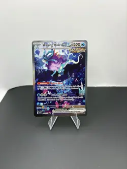 Pokemon Walking Wake EX 205/162 S&V Temporal Forces Illustration Card - Image 1