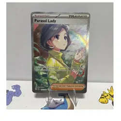TCG Pokemon Parasol Lady 255/1182 SIR Full Art Holo - Image 1