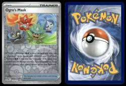OGRE'S MASK 118/131 UNCOMMON PRISMATIC EVOLUTIONS POKEMON REVERSE HOLO NM - Image 1