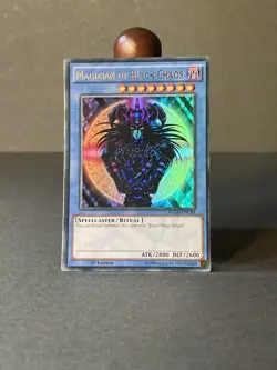 Magician of Black Chaos-YGLD-ENC01 Dark Magician of Chaos -YGLD-ENC02 PSA - Image 4