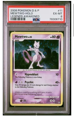 Mewtwo Legends Awakened Reverse Holo Card 11/146 MP - Image 1