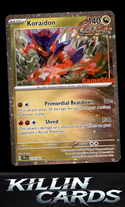 Koraidon (Gamestop Promo) 119/162 Pokemon Promo Miscellaneous Cards & Products C - Image 1