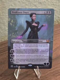 MTG Professor Onyx (Borderless) Strixhaven: School of Mages Regular - Image 1
