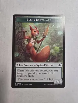 Bushy Bodyguard Token Bloomburrow Regular - Image 1