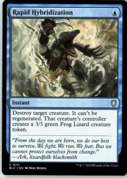 Rapid Hybridization 111 Uncommon Commander: Bloomburrow Near Mint - Image 2