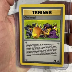 Challenge! 74/82 Team Rocket Pokemon Unlimited Vintage Vtg NM Nintendo Card TCG - Image 1