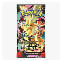 🔥 2 Pokemon Mega Evolution Ascended Heroes Booster Pack - Image 1