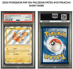 Pokemon - Pikachu 131/091 - SV Paldean Fates - Shiny Holo Rare 2024 - PSA 10 - Image 3