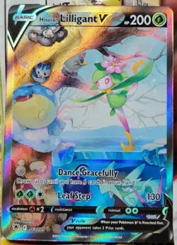 Pokemon TCG Hisuian Lilligant V Sword & Shield - Astral Radiance 163/189 Holo... - Image 1