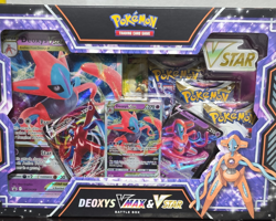Pokemon Deoxys VMAX & VSTAR Battle Box VMAX VSTAR Booster English 2022 - Image 1