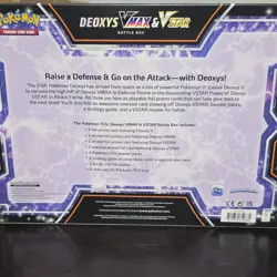 Pokemon Deoxys VMAX & VSTAR Battle Box VMAX VSTAR Booster English 2022 - Image 2